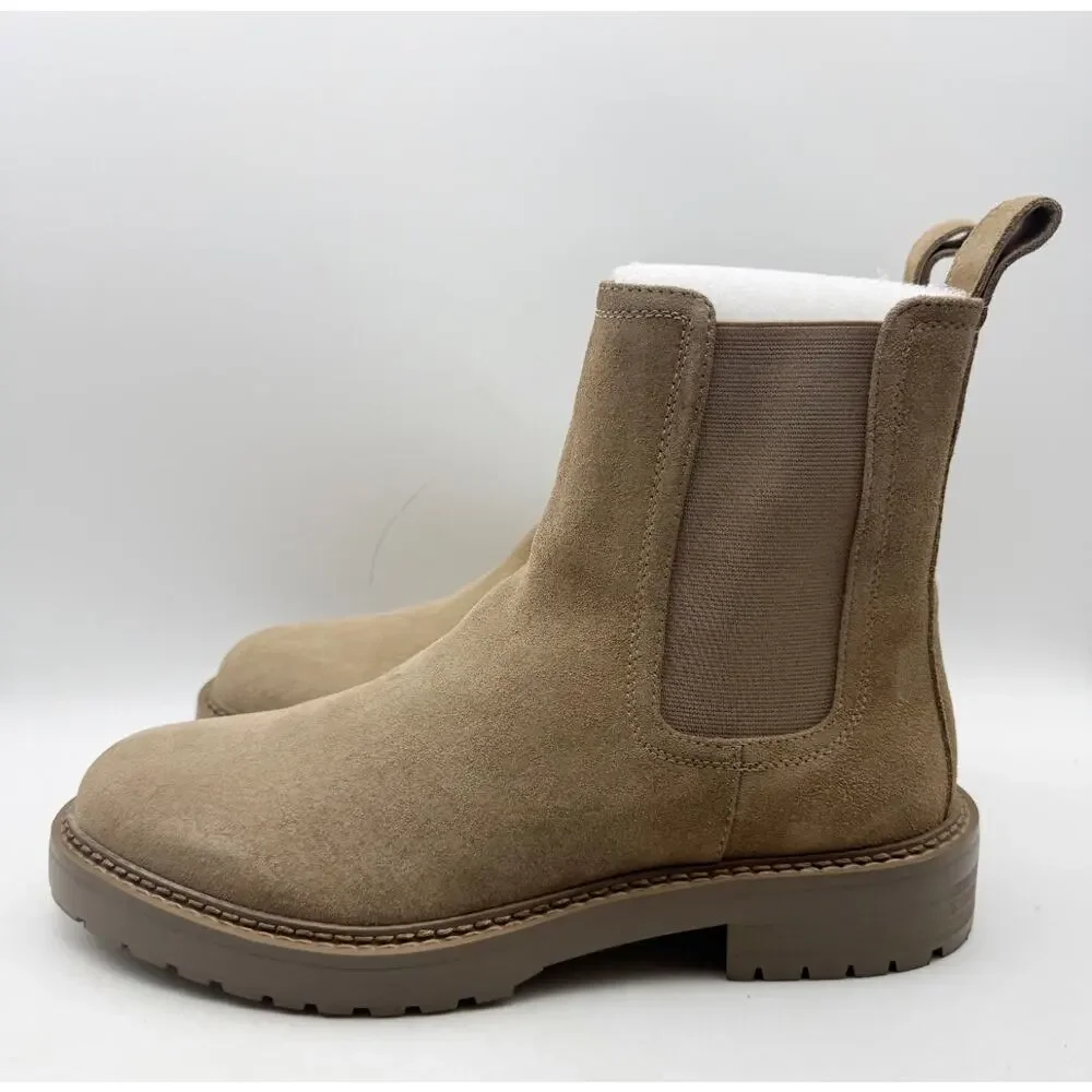 Saint Morta Men's Chunky Chelsea Boots Size 9 EU 43 Mocha Brown NIB